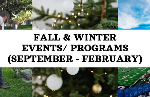 Fall & Winter Events/ Programs (September - February)