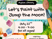 Let's Paint with Jump the Moon: Tuesday, July 22, 4-7pm