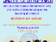 The Semi-Q & You! Thursday, June 18, 1pm-3pm