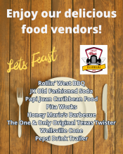 Thank you to our amazing food vendors! Thank you to our amazing food vendors!