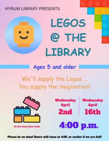 legos at the libary