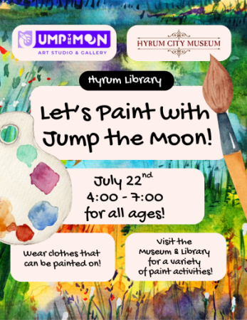 Passport to Summer Fun: Paint Night, July 22, 4-7pm