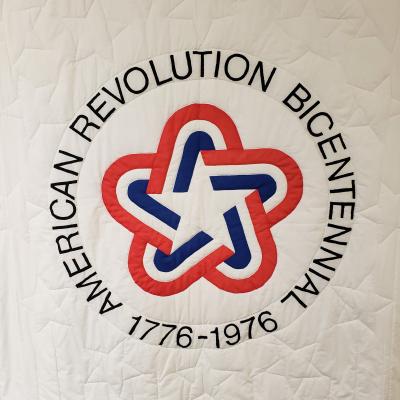 American Revolution Bicentennial quilt