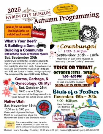 2025 Autumn Programming