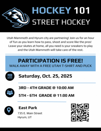 Utah Mammoth Street Hockey