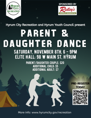 Parent & Daughter Dance Flyer