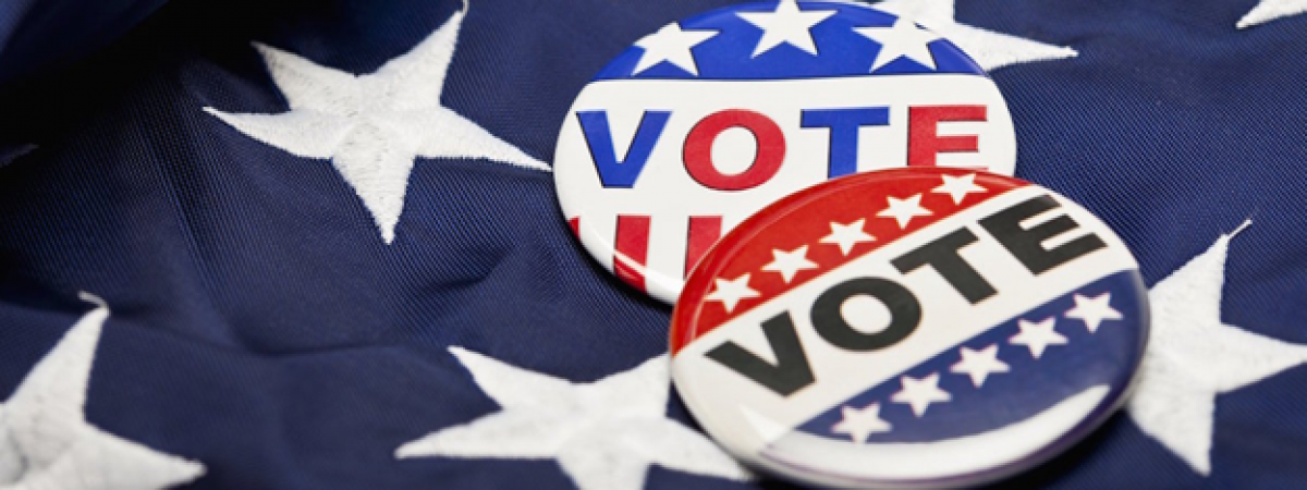 Flag with Vote Buttons